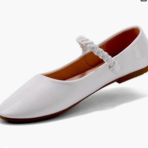 NIB Little Girls Mary Jane flat princess shoes size 2